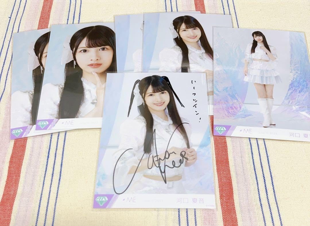 ≠ME 河口夏音 永田詩央里 チェキ ノイミー 河口夏音 チェキ まとめ売り